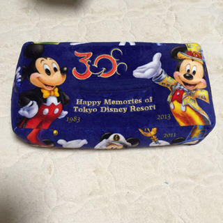 ディズニー(Disney)の30周年記念ティッシュカバーケース(日用品/生活雑貨)