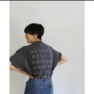 トゥデイフル(TODAYFUL)のtodayful  Boyfriend T-shirts(Tシャツ(半袖/袖なし))