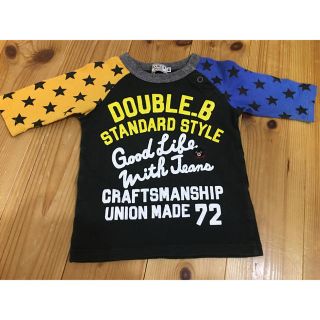 ダブルビー(DOUBLE.B)の⭐︎ひなっち様専用⭐︎DOUBLE.B  7分丈Tシャツ(Ｔシャツ)