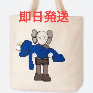 ユニクロ(UNIQLO)のkaws UNIQLOコラボ　トートバッグ(トートバッグ)