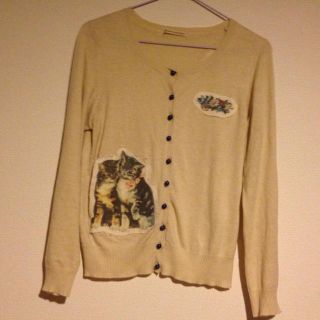 パラビオン(Par Avion)のPar Avion ねこカーディガン(カーディガン)
