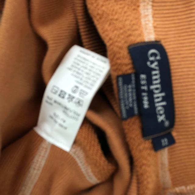 GYMPHLEX(ジムフレックス)のジムフレックス スエット プルオーバー Ｔシャツ  テラコッタ色 Sサイズ レディースのトップス(Tシャツ(半袖/袖なし))の商品写真