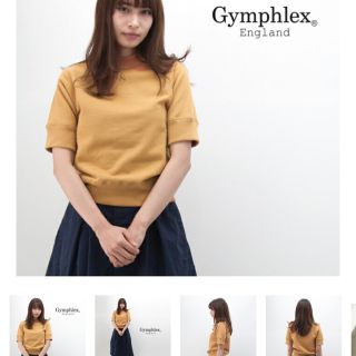 ジムフレックス(GYMPHLEX)のジムフレックス スエット プルオーバー Ｔシャツ  テラコッタ色 Sサイズ(Tシャツ(半袖/袖なし))