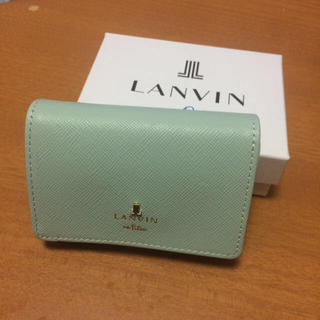 ランバンオンブルー(LANVIN en Bleu)のLANVIN 三つ折り財布(財布)