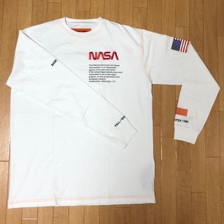 オフホワイト(OFF-WHITE)のHeron Preston NASAコラボ2018 ロンT(Tシャツ/カットソー(七分/長袖))