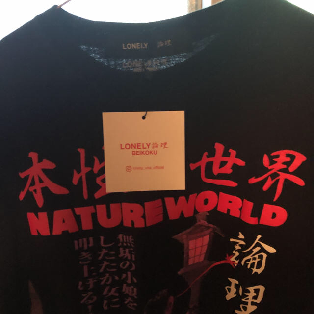 Supreme(シュプリーム)の本性の世界 ネイチャーワールド ロンリー論理 コラボ  メンズのトップス(Tシャツ/カットソー(半袖/袖なし))の商品写真