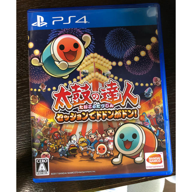 BANDAI(バンダイ)の太鼓の達人 セッションでドドんがドン！ エンタメ/ホビーのゲームソフト/ゲーム機本体(家庭用ゲームソフト)の商品写真