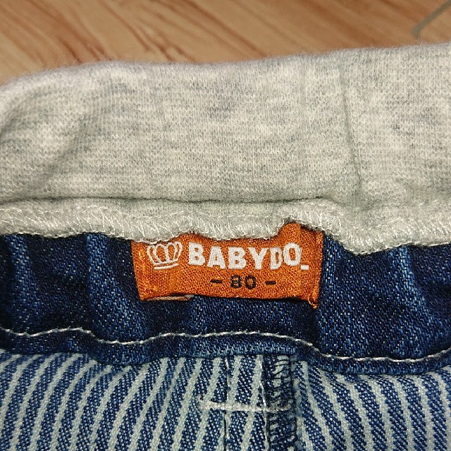 BABYDOLL(ベビードール)のBABYDOLL デニムパンツ 80 キッズ/ベビー/マタニティのベビー服(~85cm)(パンツ)の商品写真