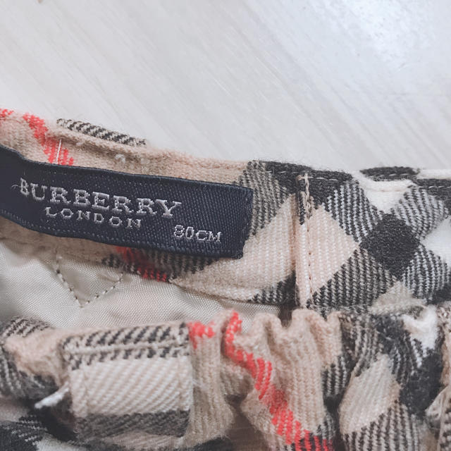 BURBERRY(バーバリー)のバーバリー パンツ 80 キッズ/ベビー/マタニティのベビー服(~85cm)(パンツ)の商品写真