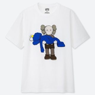 ユニクロ(UNIQLO)の2枚 UNIQLO KAWS Tシャツ L(Tシャツ/カットソー(半袖/袖なし))