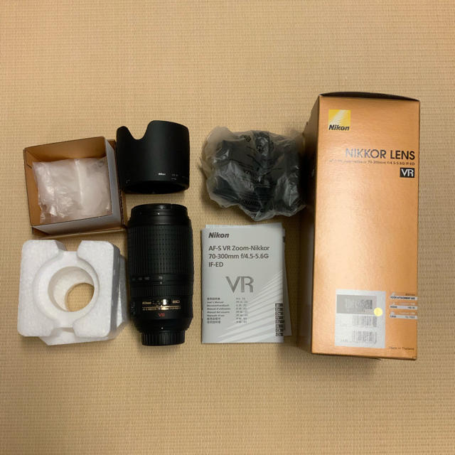 NIKON AF-S VR 70-300mm f4.5-5.6G IF-EDスマホ/家電/カメラ