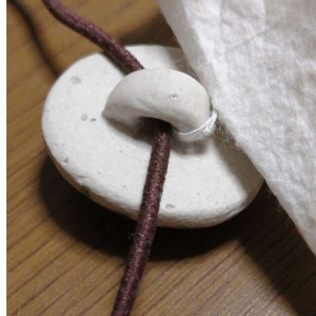 未使用品　陶芸作家　陶器　焼き物　ボタン レディースのアクセサリー(その他)の商品写真