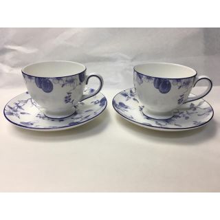 ウェッジウッド(WEDGWOOD)の美品 ウェッジウッド  ブループラム 2客(グラス/カップ)