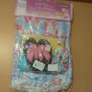 シマムラ(しまむら)のとも姫ちゃん様専用新品未使用★CLOSSHI浴衣ドレス105～115(甚平/浴衣)