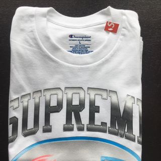 シュプリーム(Supreme)のsupreme チャンピオン シュプリーム Tシャツ L ホワイト(Tシャツ(半袖/袖なし))