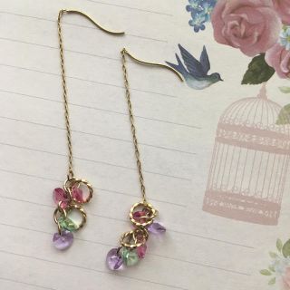 アガット(agete)のビジューピアス(ピアス)