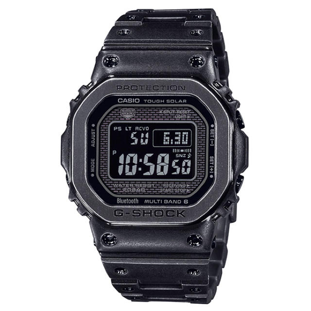 新品 CASIO G-SHOCK GMW-B5000V-1JR フルメタル 電波