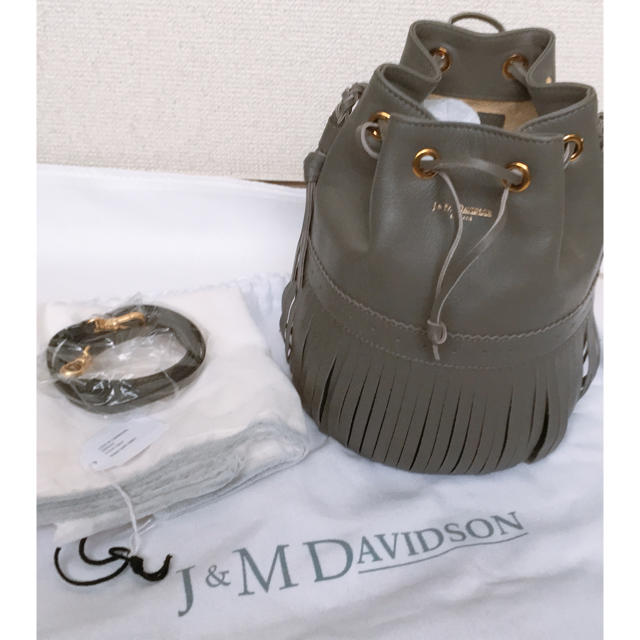 J&M DAVIDSON  DIM GRAY  Mサイズバッグ