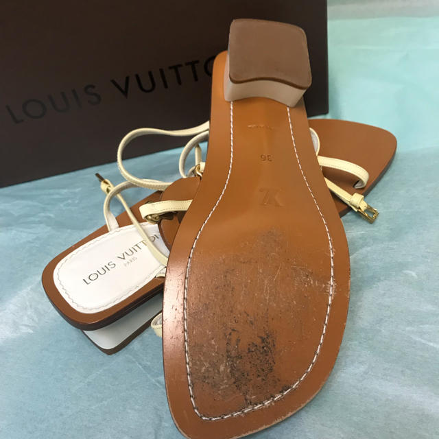 があれば LOUIS アンクルストラップサンダル 23cmの通販 by ショップ 海外通販 ❤️ルイ・ヴィトン❤️ アンクルストラップサンダル 35 サンダル