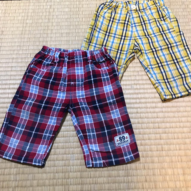 幼児 ズボン 95cm 2枚セット キッズ/ベビー/マタニティのキッズ服男の子用(90cm~)(パンツ/スパッツ)の商品写真