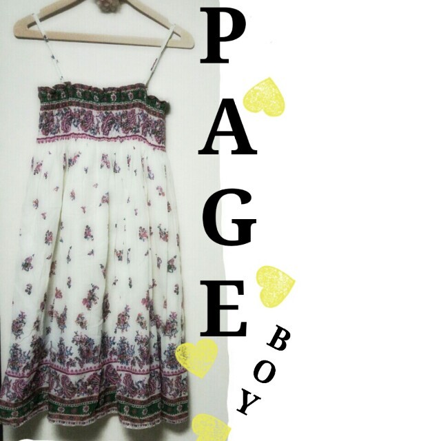 PAGEBOY(ページボーイ)のPAGE BOY 2wayワンピ レディースのワンピース(ロングワンピース/マキシワンピース)の商品写真