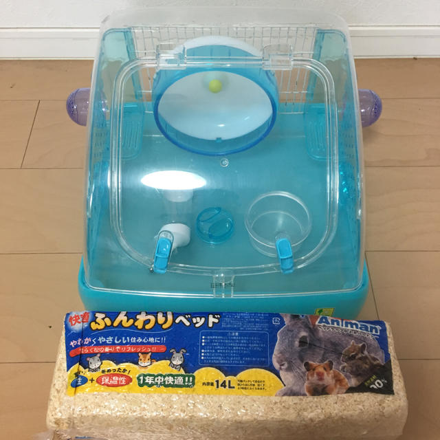 ハムポット ハムスター セット スタートセット ケージ ハウス その他のペット用品(小動物)の商品写真