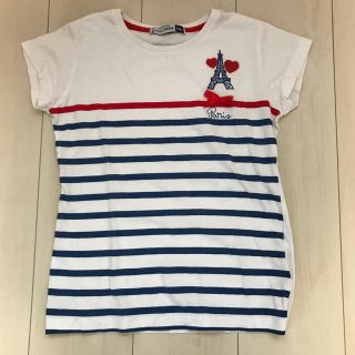 フランスパリのお土産 キッズTシャツ(Tシャツ/カットソー)