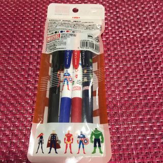 マーベル(MARVEL)のアベンジャーズ マーベル＜MARVEL＞サラサクリップ　0.5mm　4色セット(ペン/マーカー)