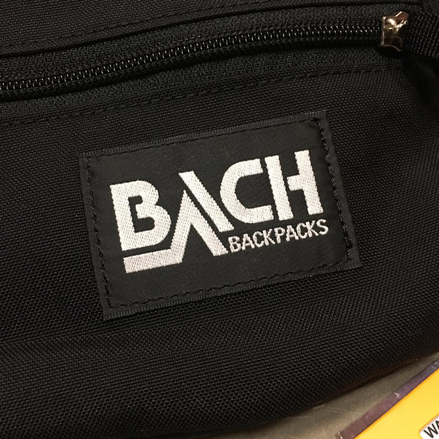 BACH backpacks ウエストポーチ ボディバッグ 黒 ブラック 1