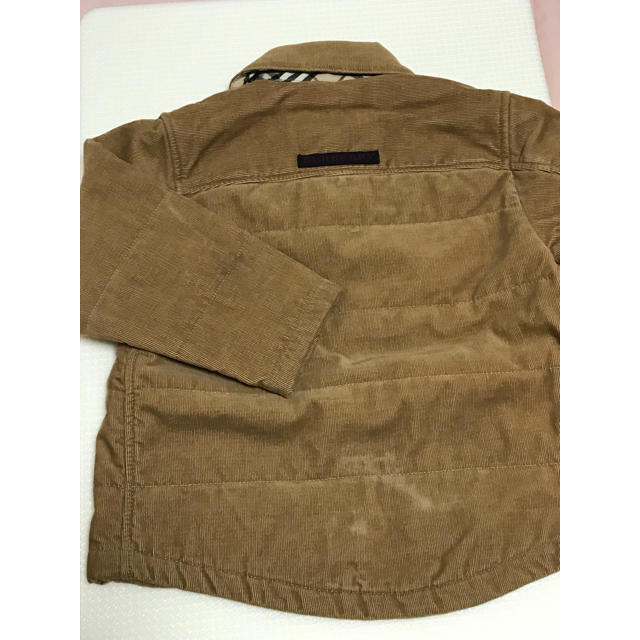 BURBERRY(バーバリー)のバーバリー 中綿入りジャケット 100   キッズ/ベビー/マタニティのキッズ服男の子用(90cm~)(ジャケット/上着)の商品写真