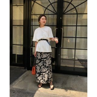 トゥデイフル(TODAYFUL)のTODAYFUL Flower Georgette SK(ロングスカート)