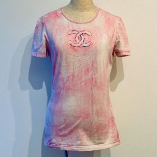 シャネル(CHANEL)のCHANEL シャネル Tシャツ サイズ38(Tシャツ(半袖/袖なし))