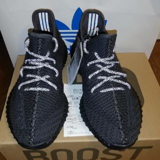 アディダス(adidas)のyeezy boost 350v2 black イージー　黒27.0(スニーカー)