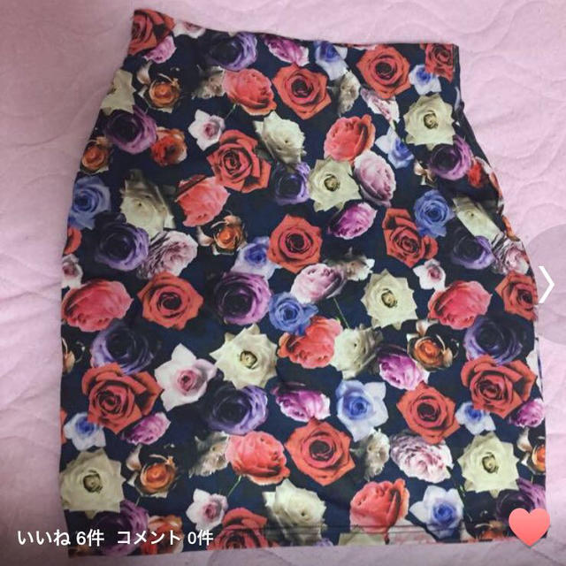 EMODA(エモダ)のEMODA 花柄タイトスカート♡ レディースのスカート(ミニスカート)の商品写真