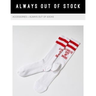 Always out of stock ソックス 靴下(ソックス)