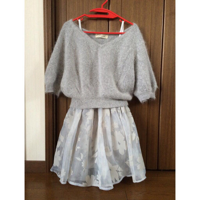 格安新品  フロッキーオーガンコンビワンピ♡ ワンピース