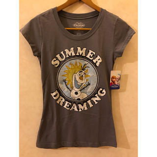 ディズニー(Disney)の［新品］ ディズニー Tシャツ オラフ グレー (Tシャツ(半袖/袖なし))