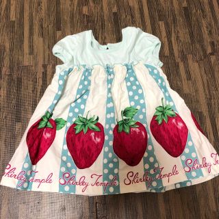 シャーリーテンプル(Shirley Temple)のシャーリーテンプル  いちごチュニック 100(Tシャツ/カットソー)