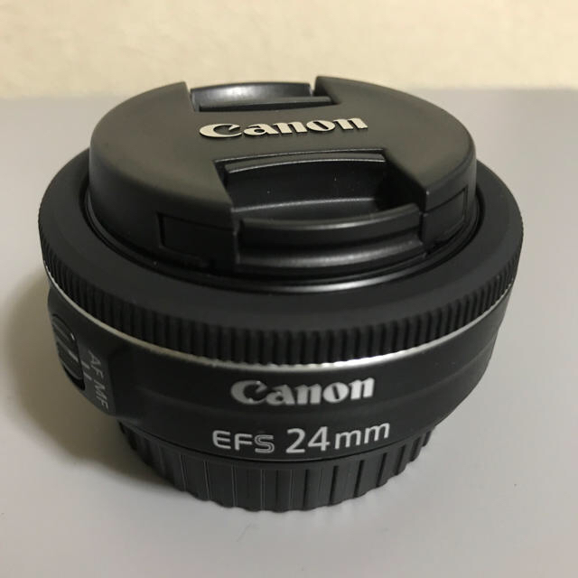 Canon(キヤノン)のせがたろう様専用EF-S 24mm f2.8 STM スマホ/家電/カメラのカメラ(レンズ(単焦点))の商品写真