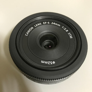 キヤノン(Canon)のせがたろう様専用EF-S 24mm f2.8 STM(レンズ(単焦点))
