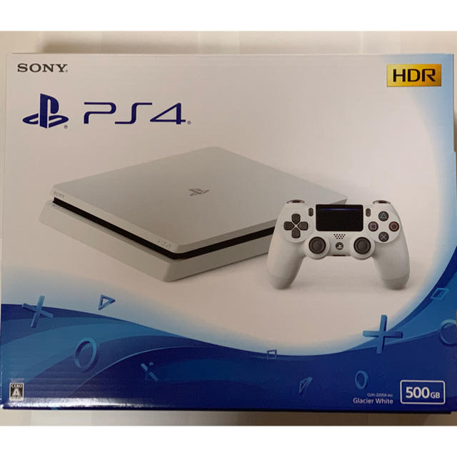 Play Station4 グレイシャーホワイト 500GB - 家庭用ゲーム機本体