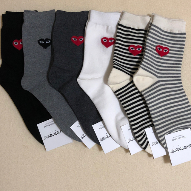 COMME des GARCONS - ️ハートの靴下 4足セット 期間限定お値下げの通販 by 祥's shop｜コムデギャルソンならラクマ