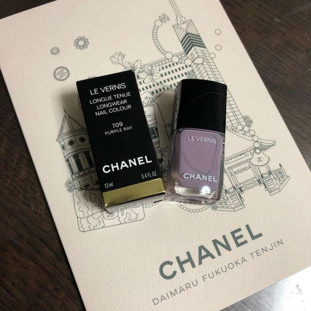 CHANEL(シャネル)のCHANEL限定ネイル709💗美品💗 コスメ/美容のネイル(マニキュア)の商品写真