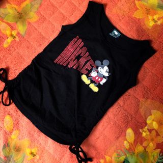 ディズニー(Disney)のミッキー ディズニー ノースリーブ  Tシャツ❣️(Tシャツ(半袖/袖なし))