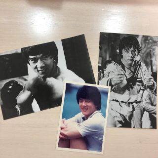 ジャッキーチェン 写真 3枚セット(男性タレント)