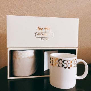 コーチ(COACH)のコーチ マグカップ 2個セット(グラス/カップ)