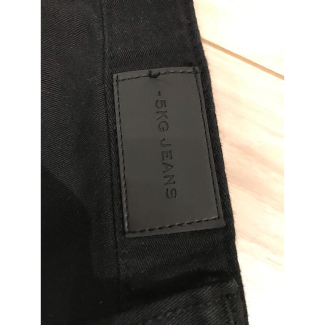CHU XXX(チュー)のChuu -5kg 黒のダメージジーンズ レディースのパンツ(スキニーパンツ)の商品写真