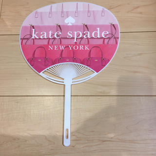 ケイトスペードニューヨーク(kate spade new york)のケイトスペード❤️うちわ❤️(その他)