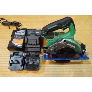 ヒタチ(日立)の14DBL 14.4vコードレス丸鋸 HITACHI バッテリー付き(工具/メンテナンス)