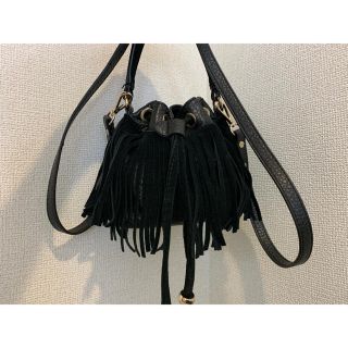 ザラ(ZARA)のzara❤︎フリンジ ショルダーバッグ ミニバッグ(ショルダーバッグ)